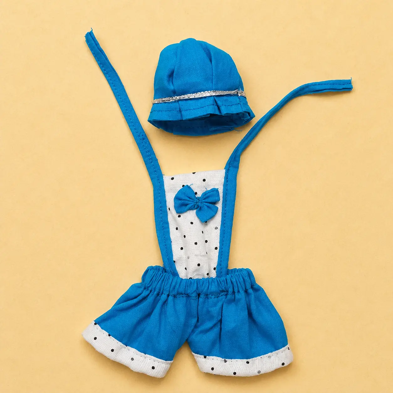 Sky Blue Cotton Laddu Gopal JumpSuit